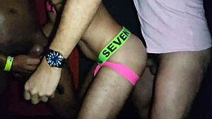 Bareback orgy with Marc Ferri and Maldonato at Dedalos Bar! 🔥