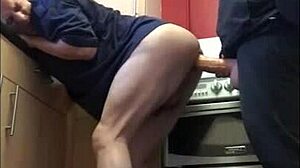 Bisexual Guy Takes Ass Fucking in Garage. Dildo Play with Shy Girlfriend!