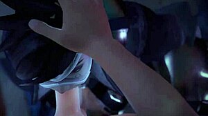 i fucked tracer in the spa, anal style