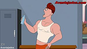 Gay Porn Cartoon Of Endowed Hetero