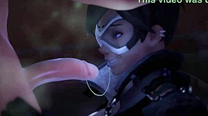 i fucked tracer in the spa, anal style