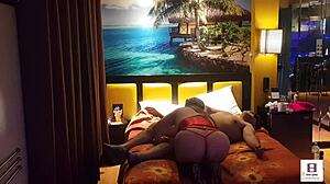 I Am The Peruvian Couple In Red Corset, Feeling So Sexy