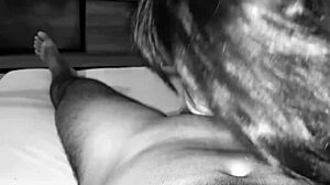 I love watching this hot babe suck my cock in her mouth passionately.