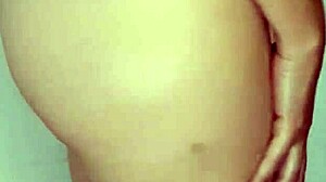 Amateur wife selects sexy lingerie to please her husband at home