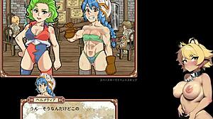 let's play this hentai game with bitches exploring dungeon