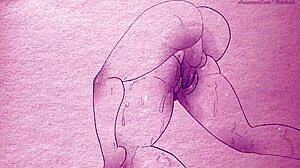 Hentai anime Hunter x Hunter Menchi in wild 2D sex