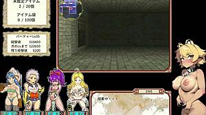 let's play this hentai game with bitches exploring dungeon