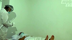 Amateur Teen Babe Gets Creampie from Mexican Doctor in Hospital During Covid-19 Vaccine Visit