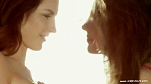 horny mature lesbians licking each other