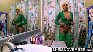 Have you seen msnovember's giant nipples and saggy boobs after that booty cumshot?