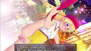 In the game, girl says 'expose me more'