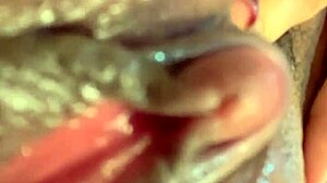 Prostitute licks cock for money