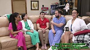 Hey, male nurse, why sneak into exam room to jerk on the table?