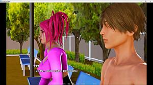 In this 3D game, never let your guard down as monsters breed naked characters in breeding island part 22