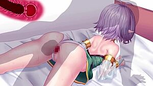 horny hentai anime girl begs for more fucking?