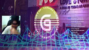 Brazilian Web Chat Softcore Solo Session