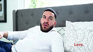 Stepmom gets naughty to spite cheating stepdad.