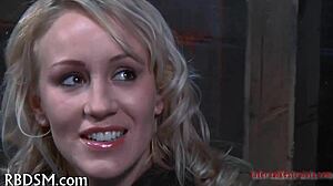 Sexy slaves are delighting each other with oral and rough sex