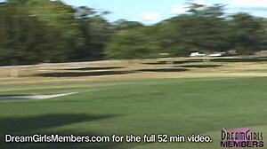 Two Bffs Flash Tits At Fast Food Employees Publicly