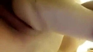 Slutty Girl With Big Tits Toys Herself To Orgasm. Squirting Wetly