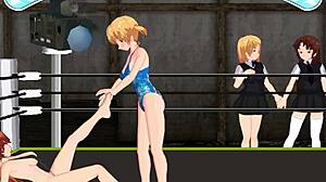 Princess Sofia Battles Nina in Fierce Ring Catfight.