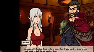 hg wind disciple p3 says, 'give me blowjob and creampie in parody.'