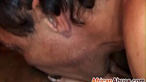 does the african slut want those two horny studs?