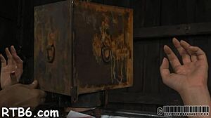 Anal castigation with squirting in assfucking