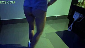 Husband shares wife with friend in hotel for fisting orgasm