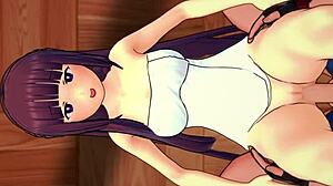 Is Fern having sex in towel?