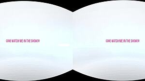 Yo, check VRAllure's Jade Baker touching herself in the bath!