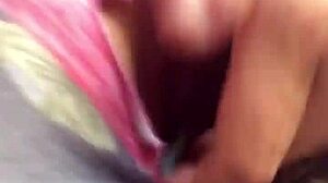 Teasing tight pussy until it squirts hard