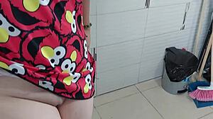 Horny Latina Girlfriend Bent Over In Doggystyle Blowjob While Friend Away Part 1