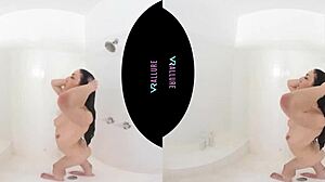 Yo, check VRAllure's Jade Baker touching herself in the bath!