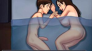 Summertime Saga 212 Big Tits Game Cowgirl Riding!