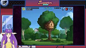 Summertime Saga Part 12: College Adventures with Goth Teacher Cosplay