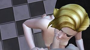 In The Sims, He Fucks His Friend Hard In 3D Porn!