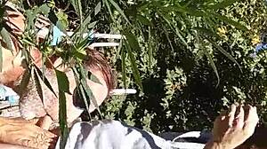 Hot suck and fuck in the 420 patch, guys getting wild with oral and anal.