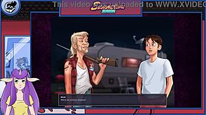 Summertime Saga Part 12: College Adventures with Goth Teacher Cosplay