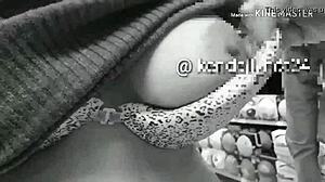 拉丁巨乳妹户外公开露大奶