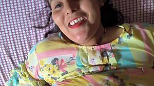 Holy! Desi Housewife's Dirty Talk and Fingering in Homemade Clip!