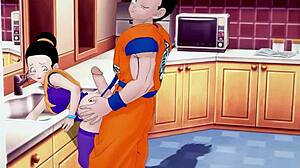 Dragon Ball Z Chichi Stuck in Kitchen Fantasy. Watch Full 1hr on Sheer or Ptrn FantasyKing3!
