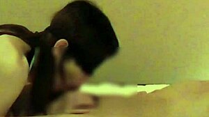 home made video of beautiful woman in chinese dress giving handjob and blowjob to friend until ejaculation