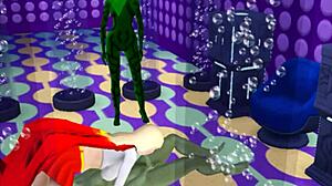 Aliens Fuck Monster Pussy In 3D!