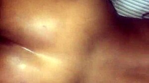 Watch this hot latina get sloppy anal insertion!