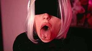 Nier Automata 2B Cosplay Teen 18+ Anal Ahegao