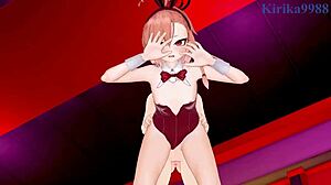 mikamo neru bunny girl and uzawa reisa in wild hentai sex