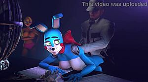 My Bunnie Fnaf Toy Rides Me Wild!