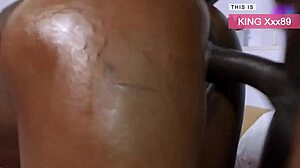 My Big Black Cock in African Pussy, Cum Twice