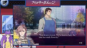 I watch this skinny brunette bodybuilder in hentai anime, feeling so turned on by her muscular form